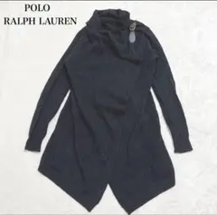 【Polo Ralph Lauren 】ブラック ケーブルニット S/M