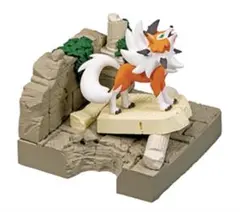 ポケモン ジオラマフィギュア ルガルガン 古城の遺跡