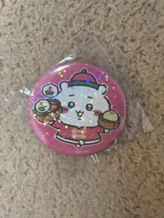 【新品大人気】　ちいかわ飯店　ホログラム缶バッジ　ちいかわ　レア　キラキラ