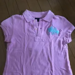 Ralph Lauren ピンク ポロシャツ 140