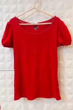 Burberry Blue labelレッド 半袖 Tシャツ38