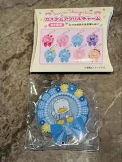 新品未使用☆ カスタムアクリルチャーム　あひるのペックル