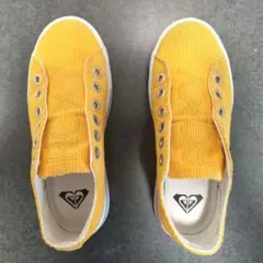 【即日発送❗️】ROXY ロキシー イエロー 黄色 スニーカー 23cm