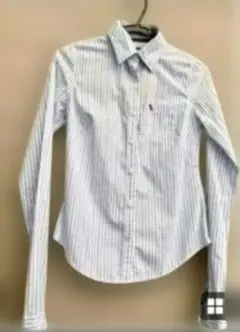 再値下げしました!Abercrombie & Fitch ストライプ長袖シャツ