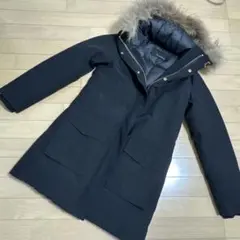 【美品】グリーンレーベルリラクシング撥水マウンテンダウンコート