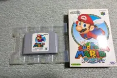 スーパーマリオ 64 ケース付き 落書きあり