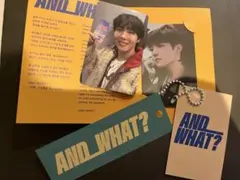 J-HOPE 展示会 ANDWHAT 入場特典 トレカ ホビ おまけ付