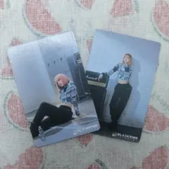 BLACKPINK Lisa タレントカード 2枚セット