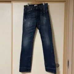 Levi's 501 ダークブルーストレートデニムパンツ
