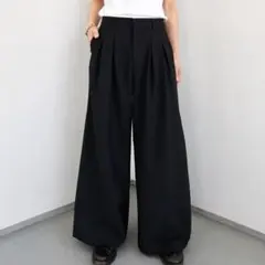 Camphor wood ワイド バギー スラックス モード 極太 シティボーイのサムネイル