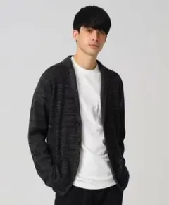 tk.TAKEO KIKUCHI ジャケット風カーディガン M チャコールグレーのサムネイル