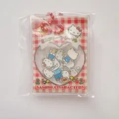 サンリオ　シャカシャカフレークシール風チャーム　ハローキティ