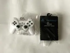 PlayStationミニチュアチャーム付きビスケット プレステ　キーホルダー