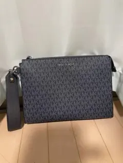 MICHAEL KORS COOPER LG POUCHブルー