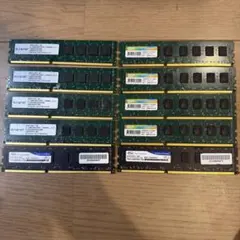DDR4 4GB デスクトップ用 メモリー 10枚 計40GB - メルカリ