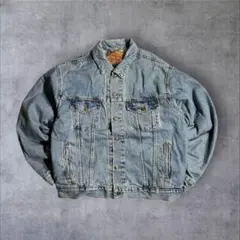 231【90sUSA製】リーバイスデニムジャケットネルライナー