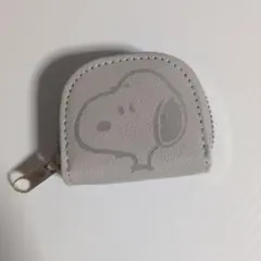 スヌーピー コインケース グレー 2024年製