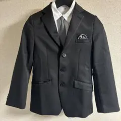 BTZ ブレザースーツ(HP上08) 5点セットアップ 男の子 グレー 150