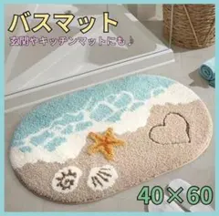 오션 디자인 멀티 매트 40 x 60cm 욕실 매트 현관 매트 현관 욕실