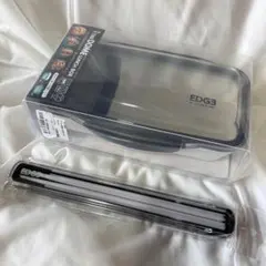 新品　EDGE ドーム型　弁当箱　カトラリーセット　2点セット　ブラック　日本製のサムネイル
