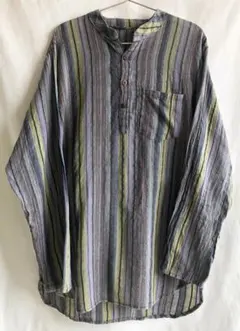 Shri Ram International プルオーバーストライプシャツ/XL