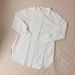 GU バンドカラーロングシャツ