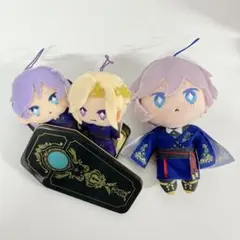 エペル、ヴィル　ぬい3体&ガチャ棺桶缶