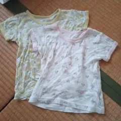 コットンシャツ肌着2枚セット　同梱100円