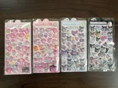 ボンボンドロップシール サンリオ キャラクターシール 海外製 4点セット