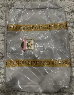 【新品未開封】カラフルピーチ スクエア風トートバッグ