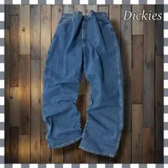 Dickies ディッキーズ リラックスストレートデニムジーンズ W44