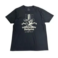 プリントTシャツ　スカル　半袖　メキシコ製　ブラック　L 古着　8#b