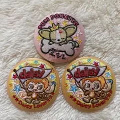 ナルミヤキャラクターズ 刺繍缶バッジ 3点セット