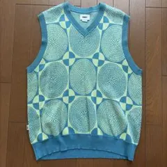 OBEY 幾何学模様 ノースリーブベストのサムネイル
