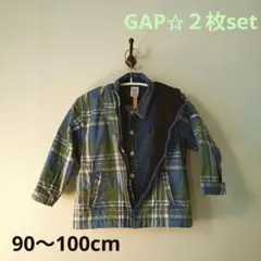 ２着✩アウター＆デニムシャツ 3歳用