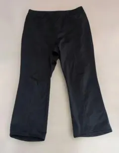 3Lブラックパンツ ストレッチ裏起毛