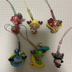 ワンピース チョッパー ストラップ 6個セット