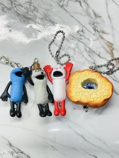 ③4点セット パペットスンスン つまんでつなげてひょっこり！ますこっと ゾンゾン