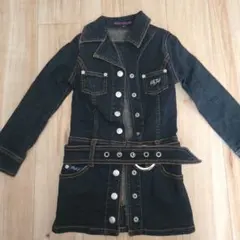 RONI JEANS デニムジャケットワンピース SS