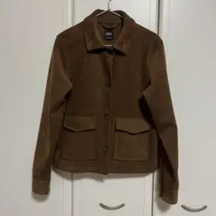 2026年最新】zara フェイクスエードジャケットの人気アイテム - メルカリ