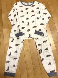 プチバトー レッサーパンダ柄パジャマ 10ans 140㎝