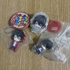 ヒプノシスマイク 山田一郎 セット クリップ 缶バッジ フィギュア ストラップ