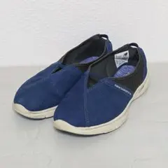 ニューバランス スニーカー スリッポン 23cm ネイビー
