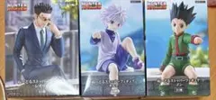 ハンターハンター ぬーどるストッパーフィギュア キルア ゴン レオリオ