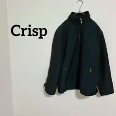 Crisp ナイロンジャケット 黒 クリスプ オーロラカラー アウター