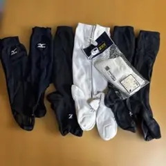 野球　Mizuno スポーツソックス 6足セット　アンダーソックス紺2足