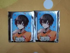 セブンイレブン スクエア缶バッジ AMPTAK×COLORS あっと