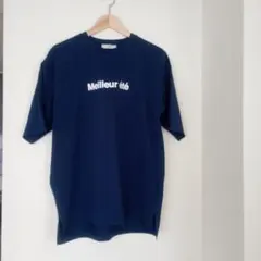 Meilleur été ロゴTシャツ ネイビーのサムネイル