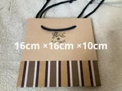未使用 イルビゾンテ ショッパー 小 16cm ×16cm ×マチ10cm