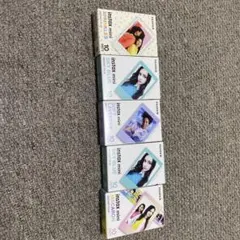 instax mini カラーフィルム 5パックセット